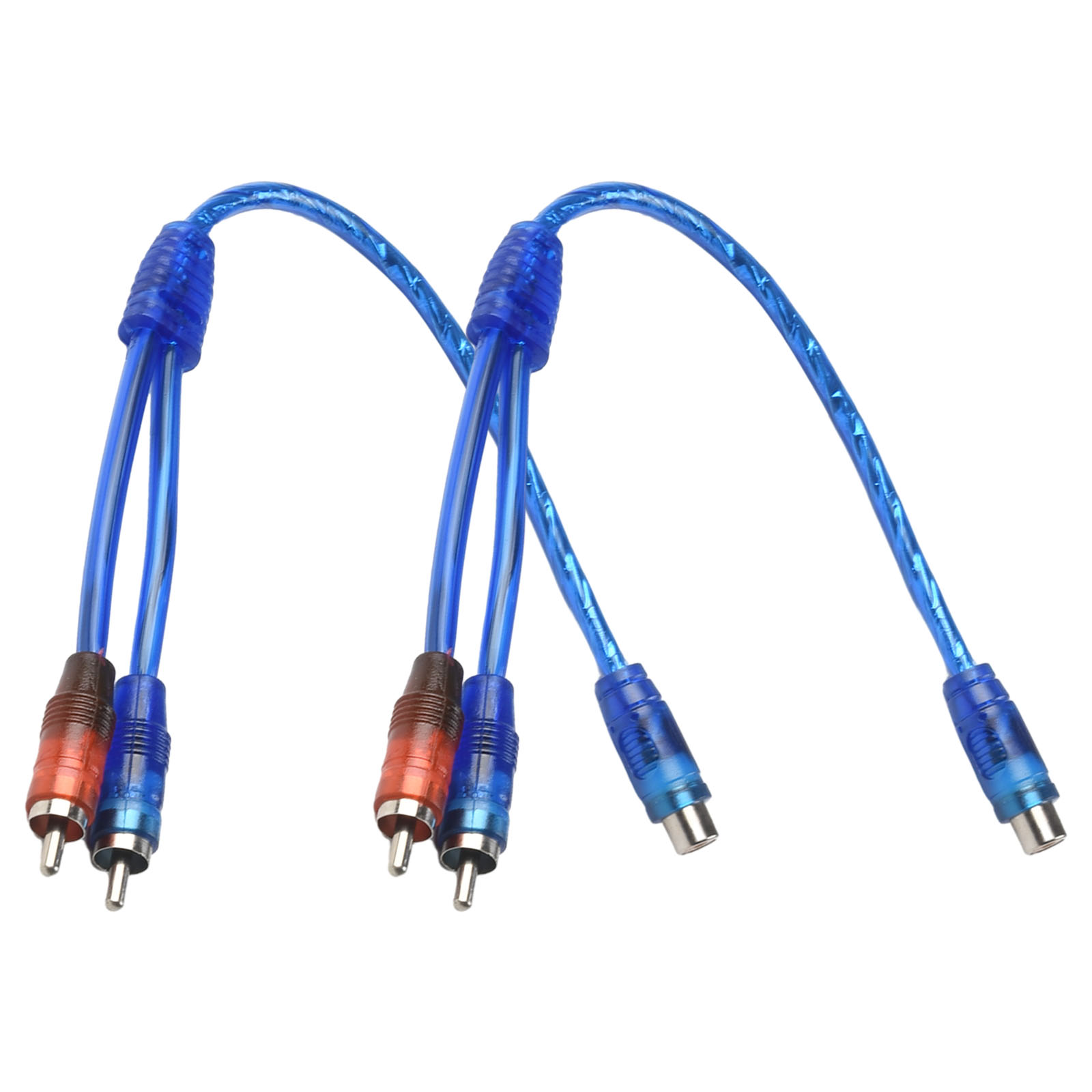 Audio Splitter Y - 2 Buah Kit Kabel Audio RCA