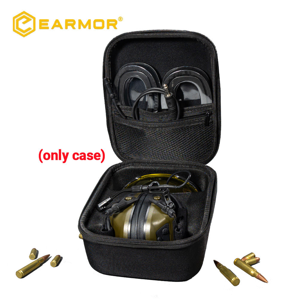 Headphone Case Hard - EARMOR casing penyimpanan Headphone taktis, casing