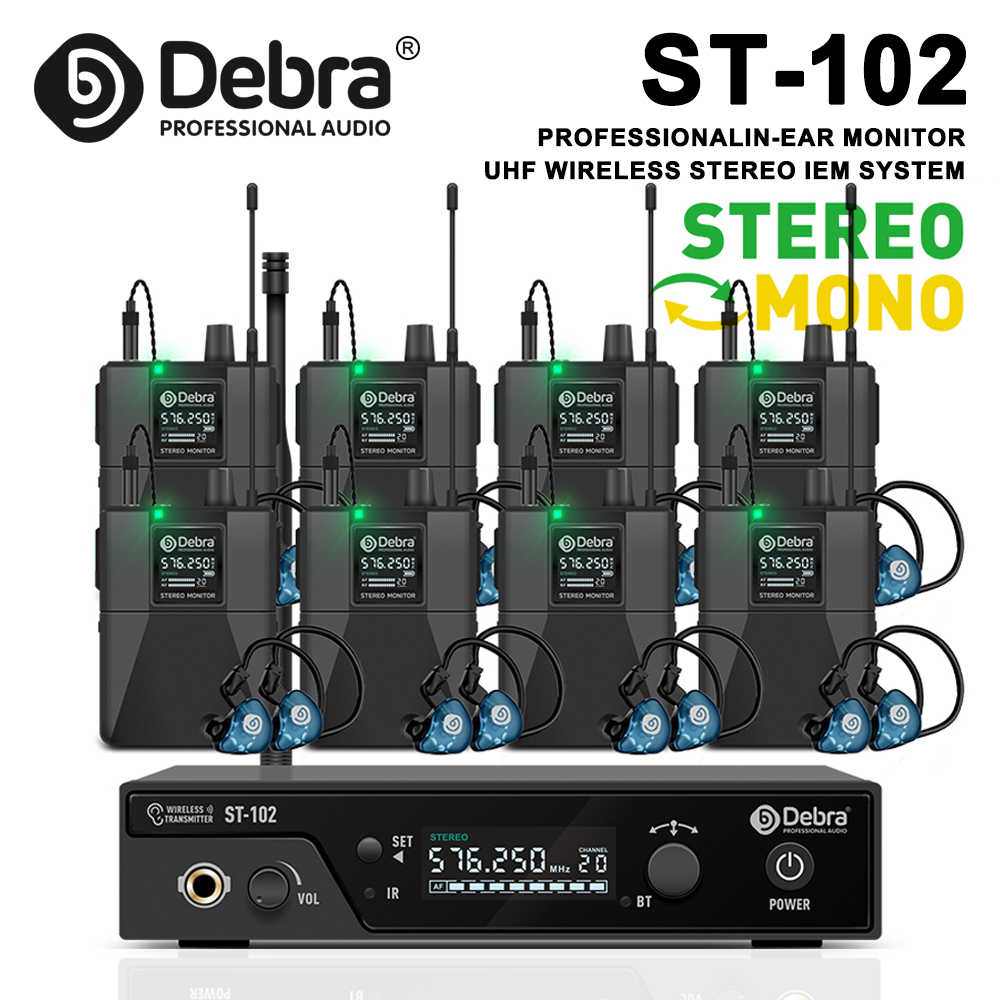 In Ear Monitor Iem - Sistem Monitor In-Ear Nirkabel Stereo UHF