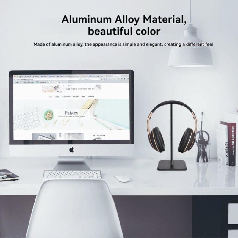 Rak Penyangga Headphone Univer - Headphone Stand Desk ulasan dan harga