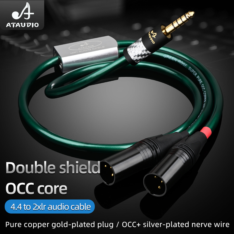 ATAUDIO HIFI 4.4Mm Seimbang Pr - Audio Splitter Y ulasan dan harga