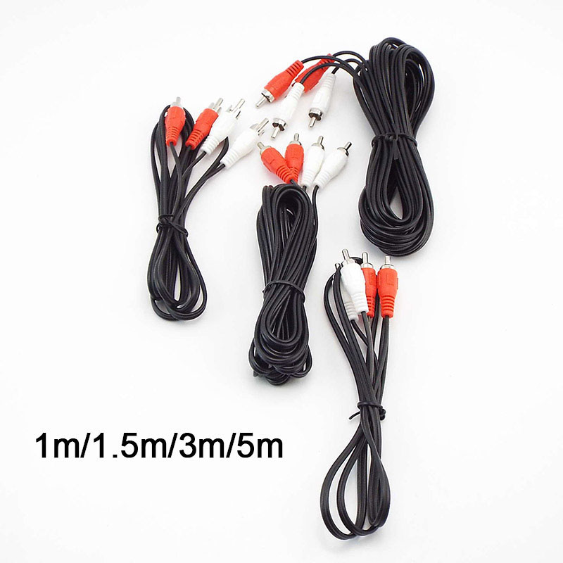 Kabel Konektor Jack Dual 2RCA  - Audio Splitter Y ulasan dan harga