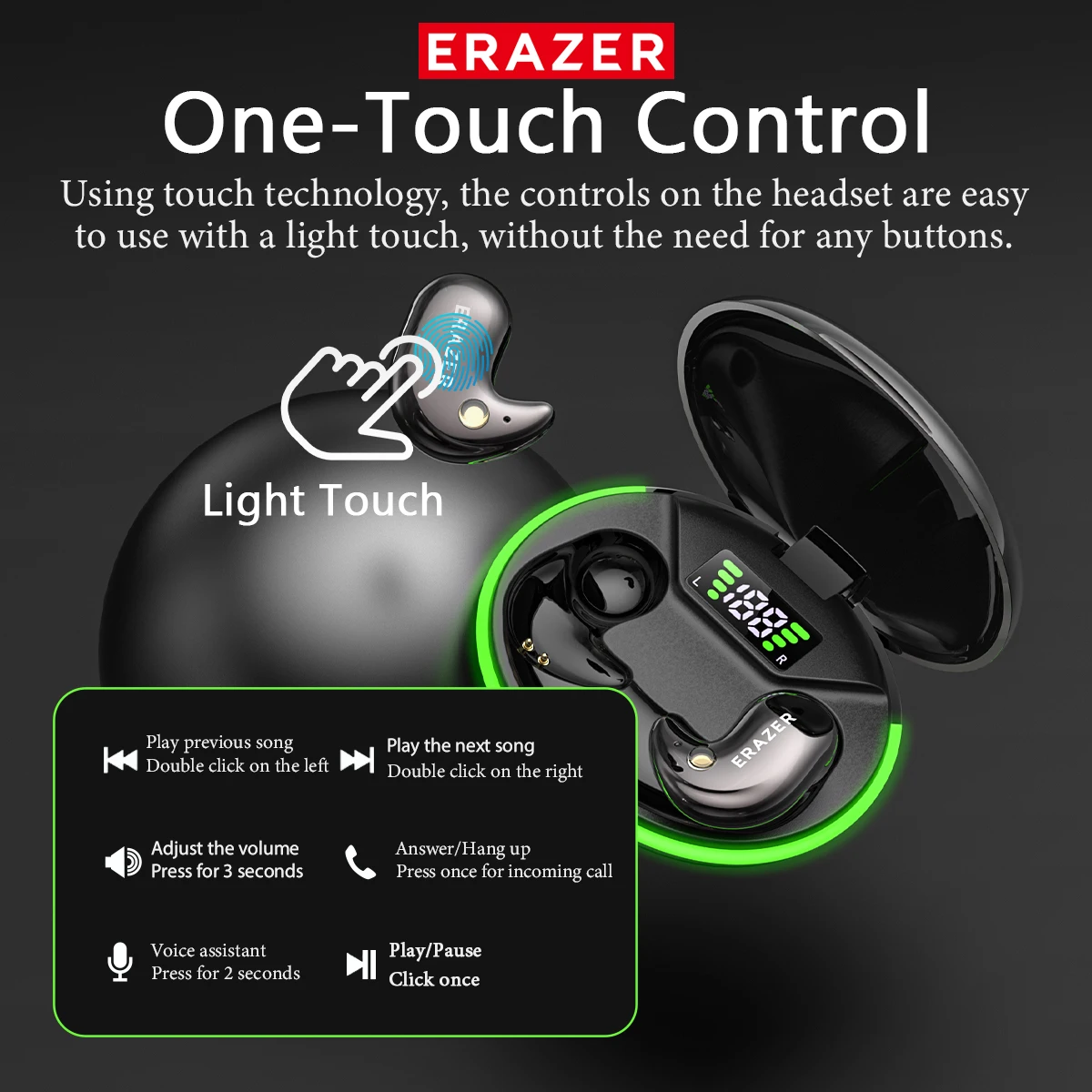 EARZER XF58 Headphone Bluetoot - Noise Cancelling Headphone ulasan dan harga