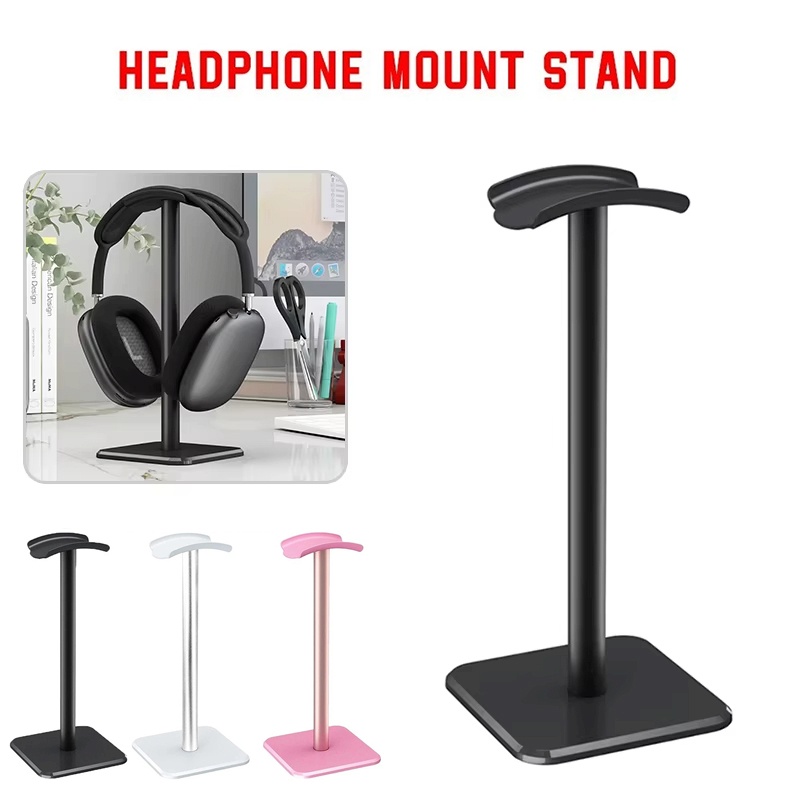 1 buah Penyangga Headphone Uni - Headphone Stand Desk ulasan dan harga